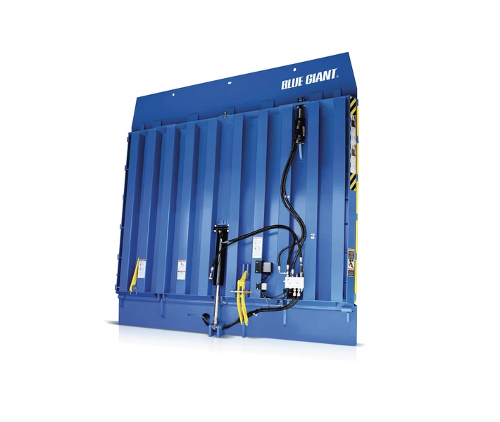 Blue Giant Vertical Storing Dock Leveler
