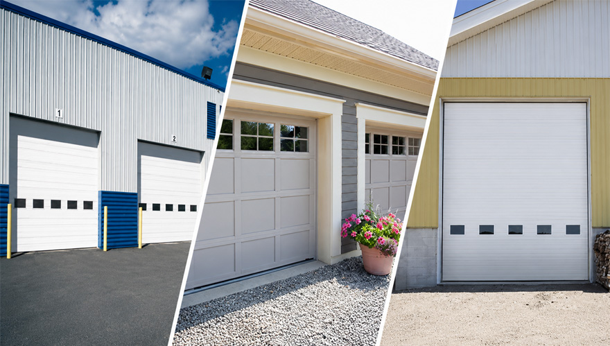 Commercial, residential & agricultural garage doors