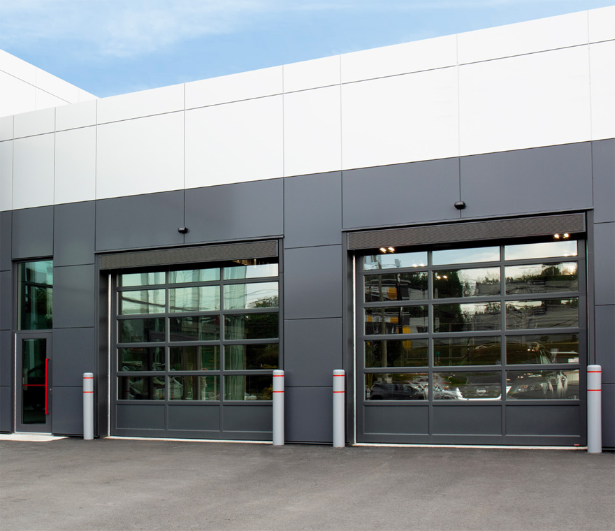 Industrial garage door