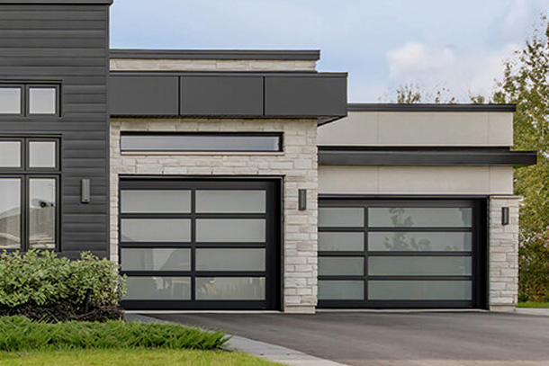 Full View Glass and Aluminum Doors